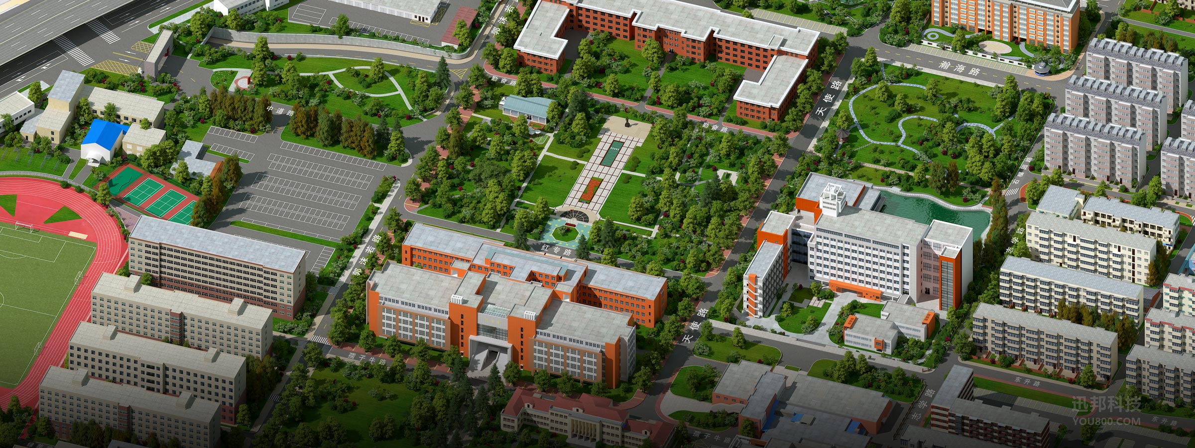 中國(guó)科學(xué)技術(shù)大學(xué)校園GIS